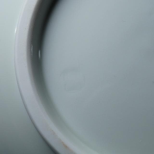 手塚祥堂　白磁丸紋透菓子鉢　共箱　茶道具　菓子器　京都