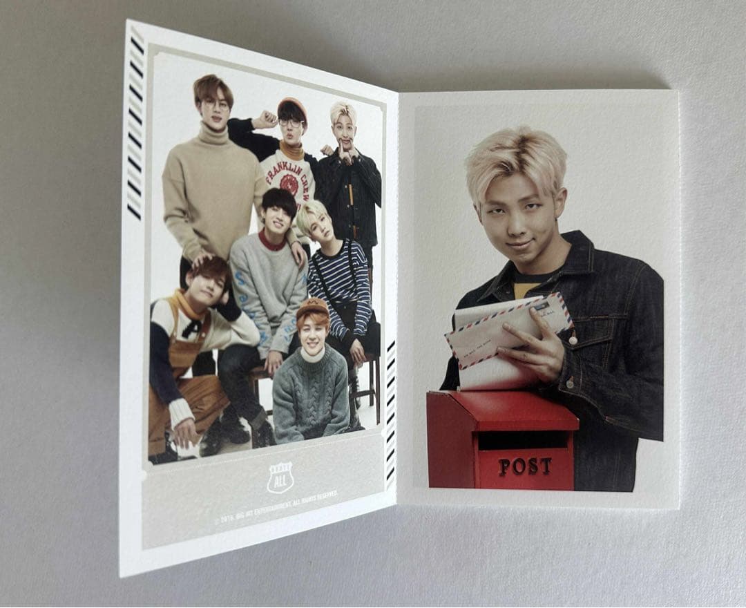 BTS 2nd Muster バッジ & ポストカードセット