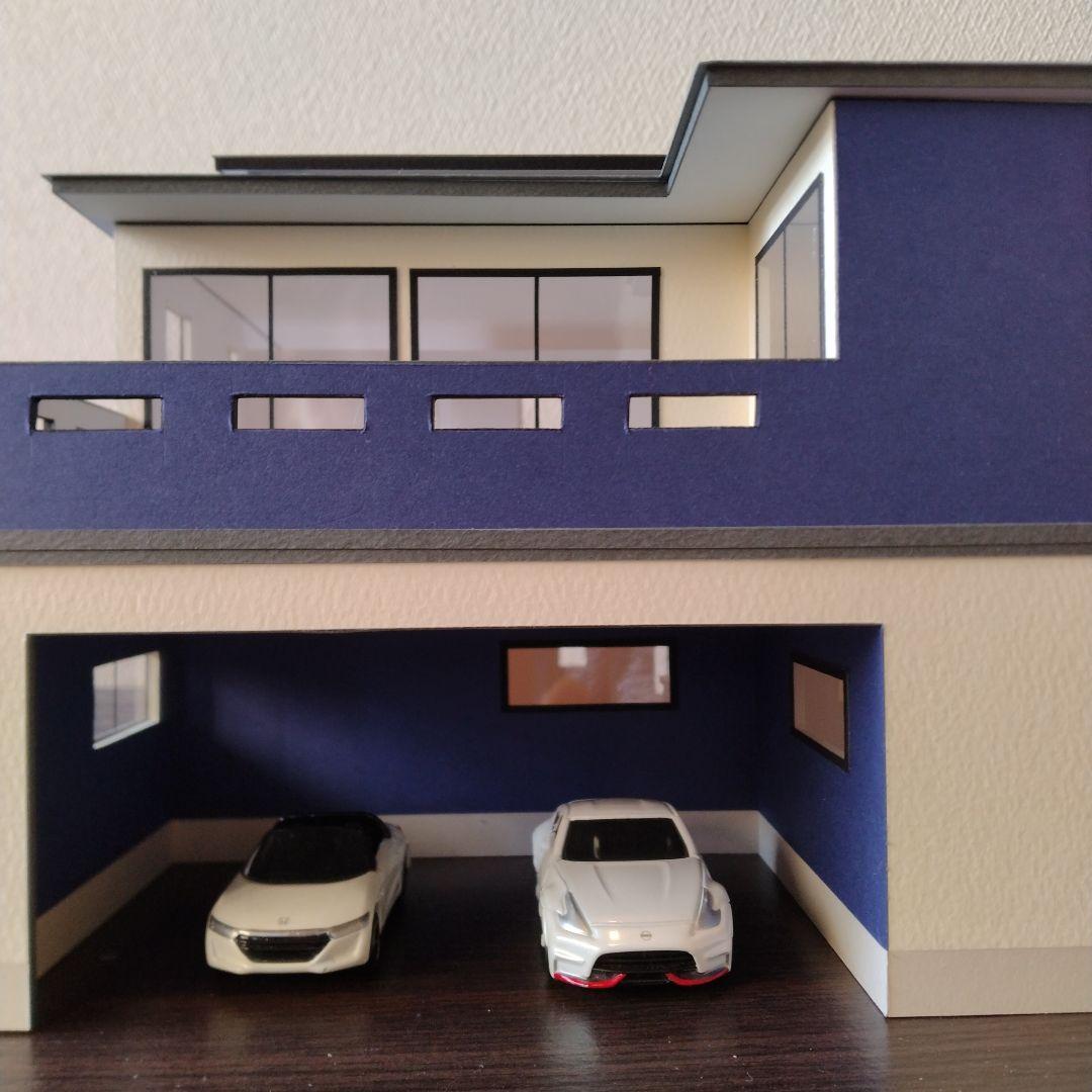 50分の1，2階建て内外模型No.89『ドジャーブルーで翔タイム』