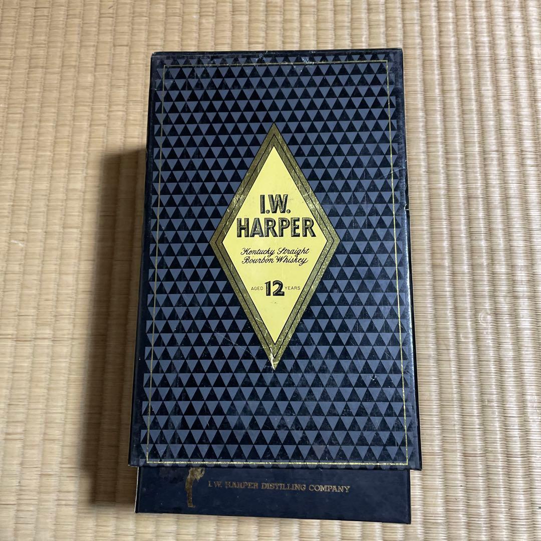 12年熟成　I.W. Harper 箱あり　ウイスキー