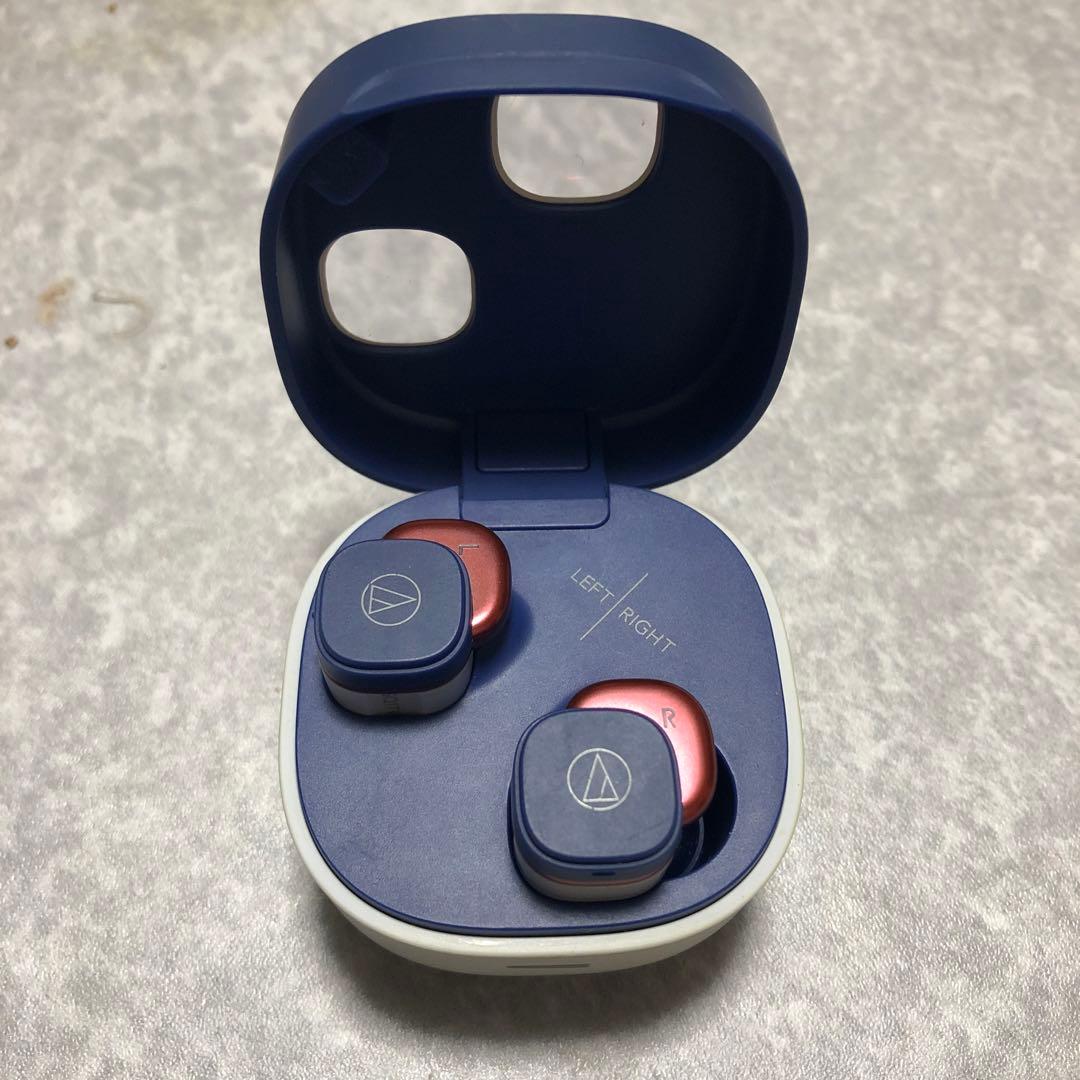 audio-technica ワイヤレスイヤホン 【USBケーブル】【値下げ⭕️】