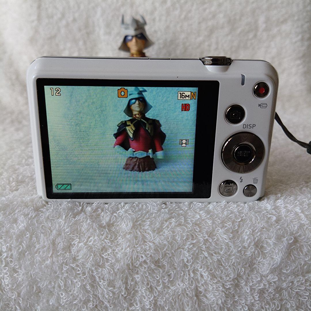 美品 CASIO EXILIM EX-ZS25 ホワイト 動作品 光学6倍ズーム