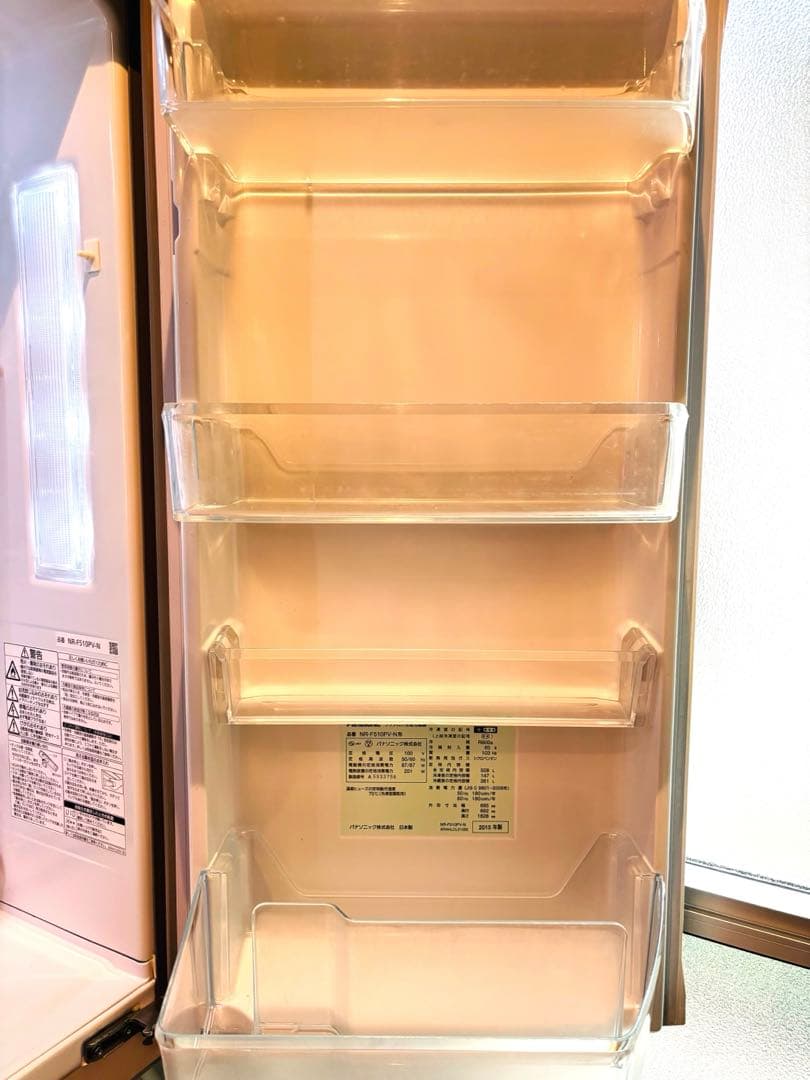 PANASONIC パナソニック　冷蔵庫　NR-F510PV-N形　日本製
