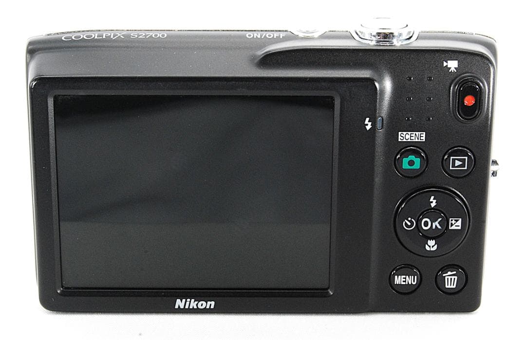 【美品/動作確認済】Nikon CoolPix S2700 スマホ転送OK フル