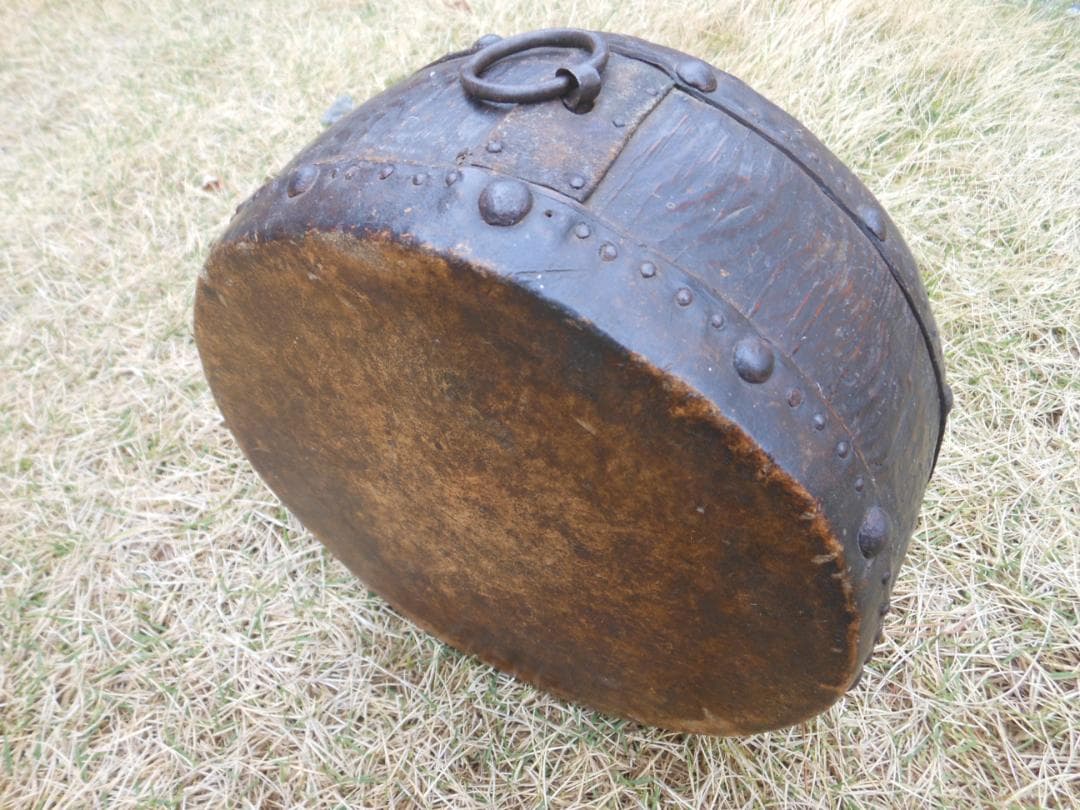 和太鼓　平太鼓　太鼓　和楽器 打楽器　オブジェ　アンティーク