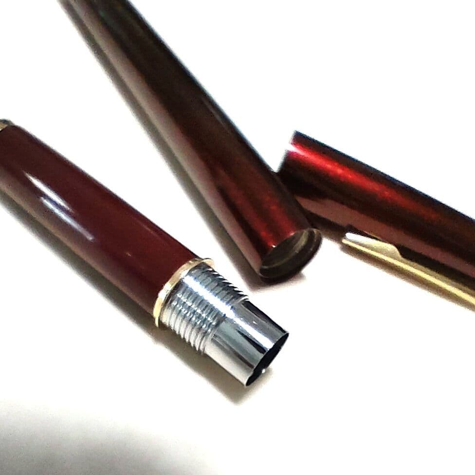 パイロット　万年筆　L　ワインレッド　ヴィンテージ　14K　586　廃番　レトロ