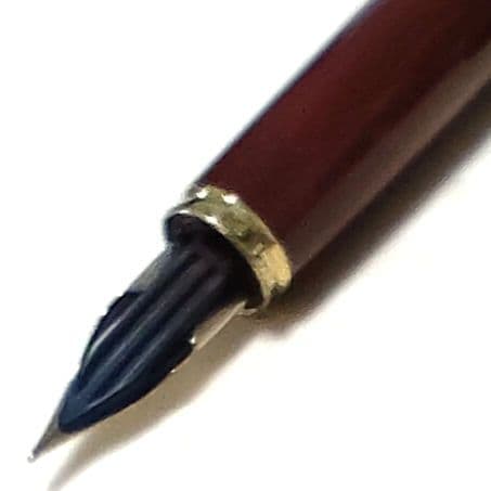 パイロット　万年筆　L　ワインレッド　ヴィンテージ　14K　586　廃番　レトロ