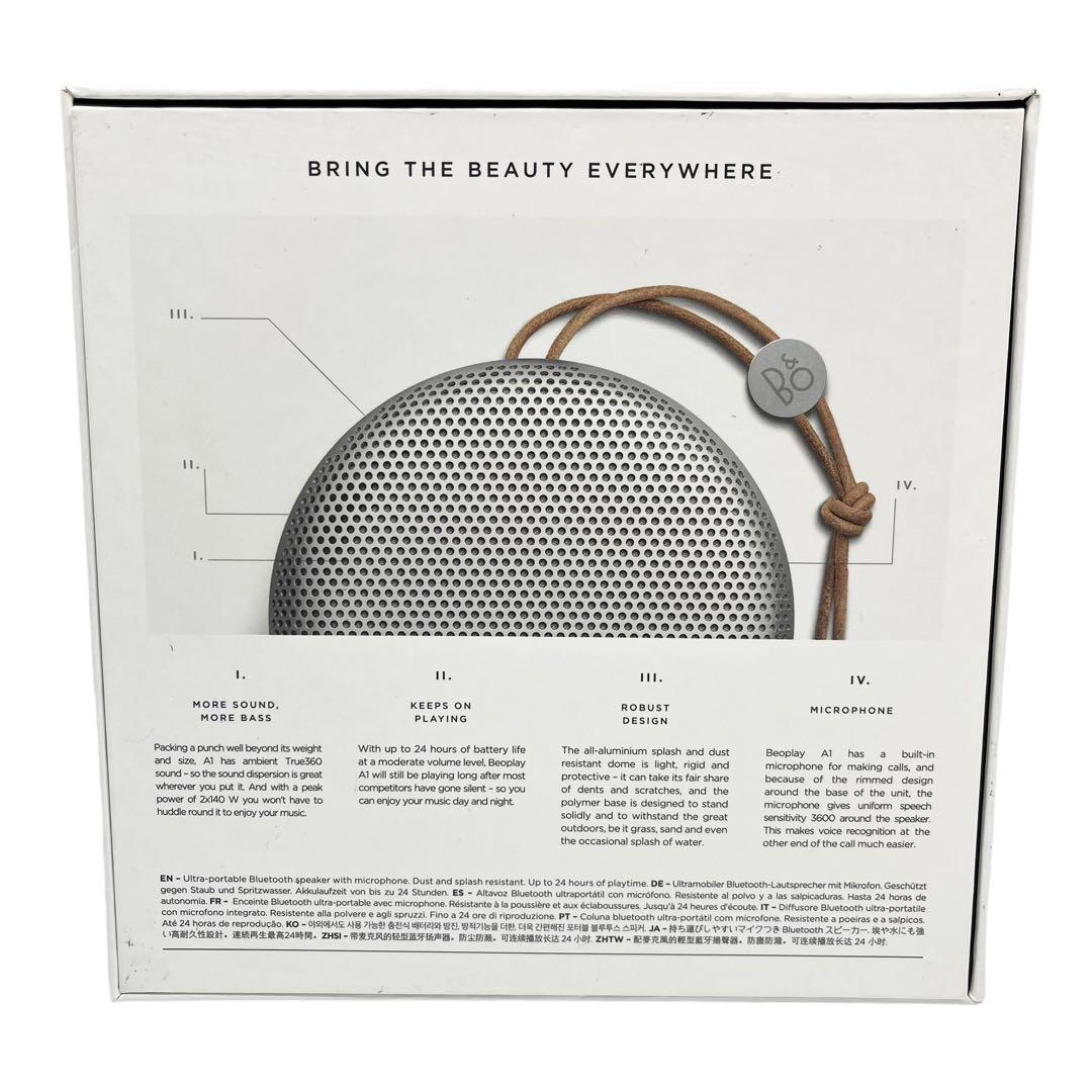 未使用■Bang & Olufsen ワイヤレススピーカー BeoPlay A1