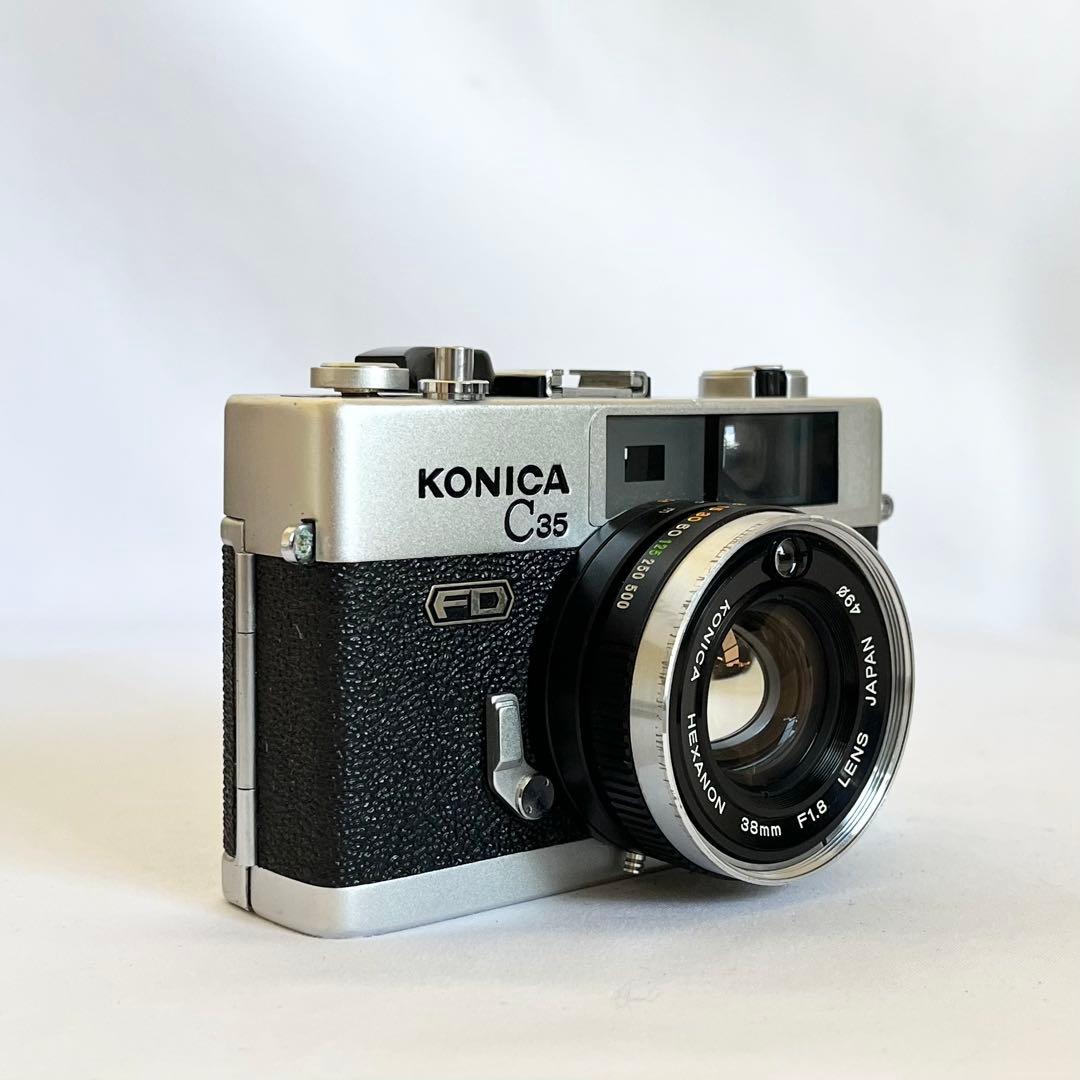 【完動品】Konica C35 FD フィルムカメラ 動作確認済み