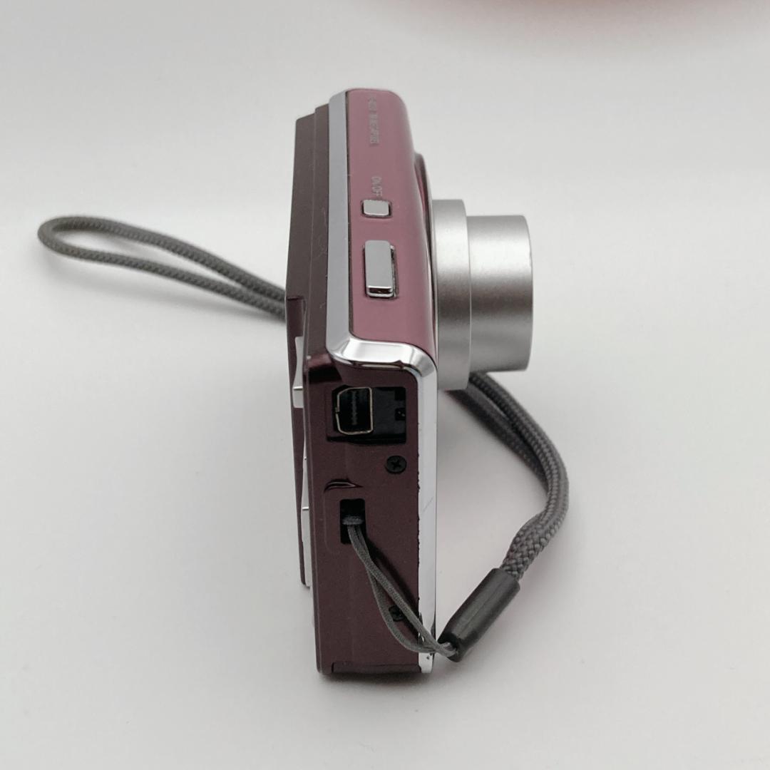 実写有【美品】箱付きOLYMPUS CAMEDIA FE-4020 ピンクカメラ