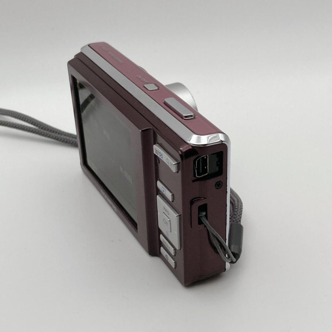 実写有【美品】箱付きOLYMPUS CAMEDIA FE-4020 ピンクカメラ