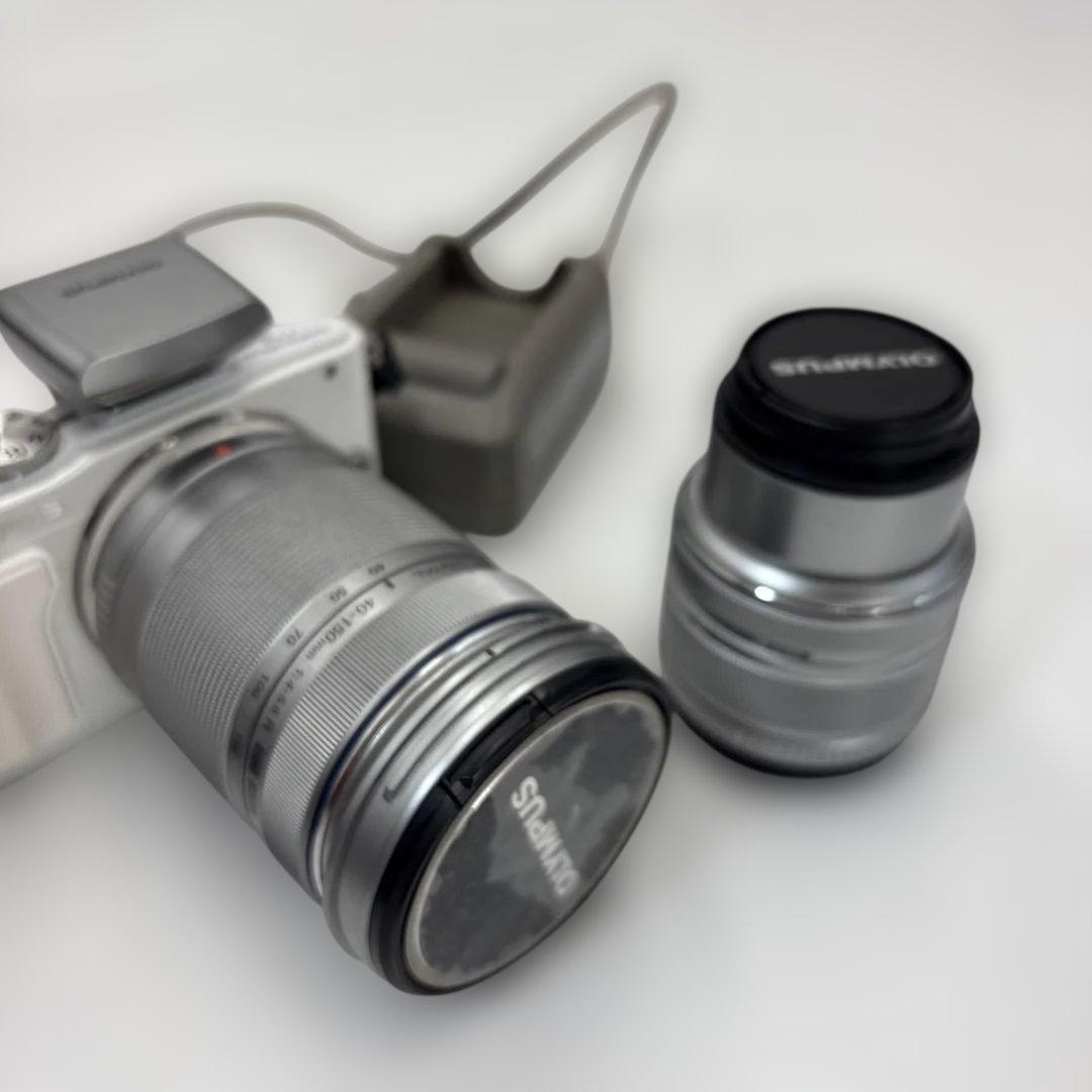 美品　OLYMPUS PEN ミラーレスカメラ レンズセット