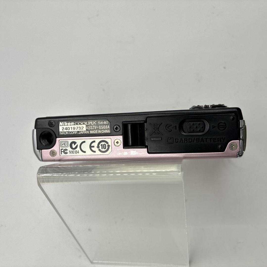 Nikon COOLPIX S640 ピンク ニコン デジカメ デジタルカメラ