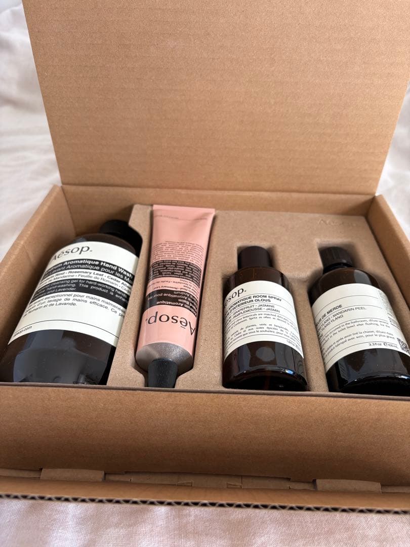 Aesop ギフトセット スクリーン1