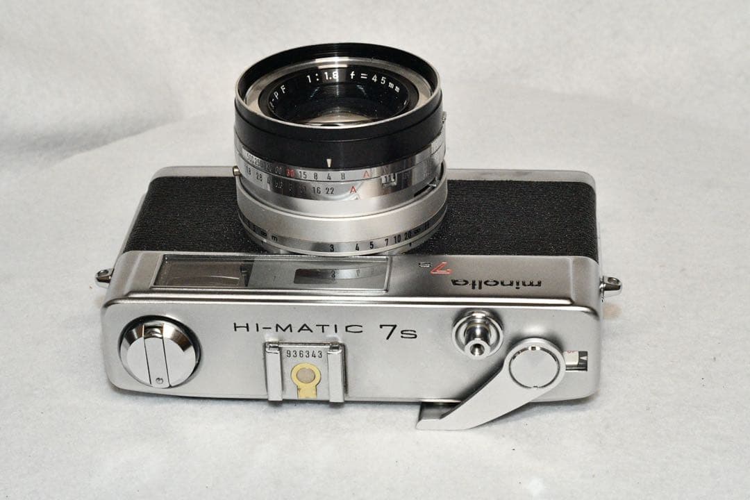 《動作品》minolta 7s HI-MATIC レンジファインダー a439
