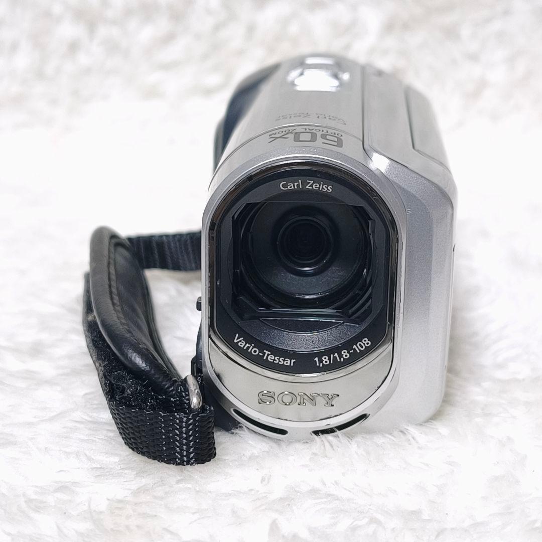 【動作未確認】SONY Handycam DCR-SX41 付属品 シルバー