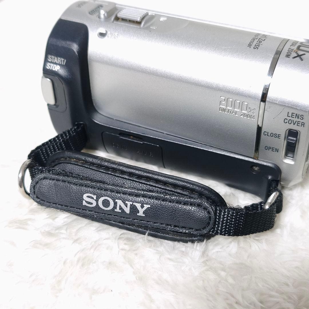 【動作未確認】SONY Handycam DCR-SX41 付属品 シルバー