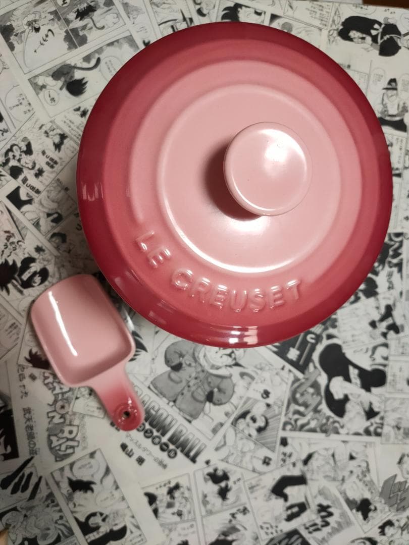 LE CREUSET ルクルーゼ ペットフード・コンテナー (スクープ付き)