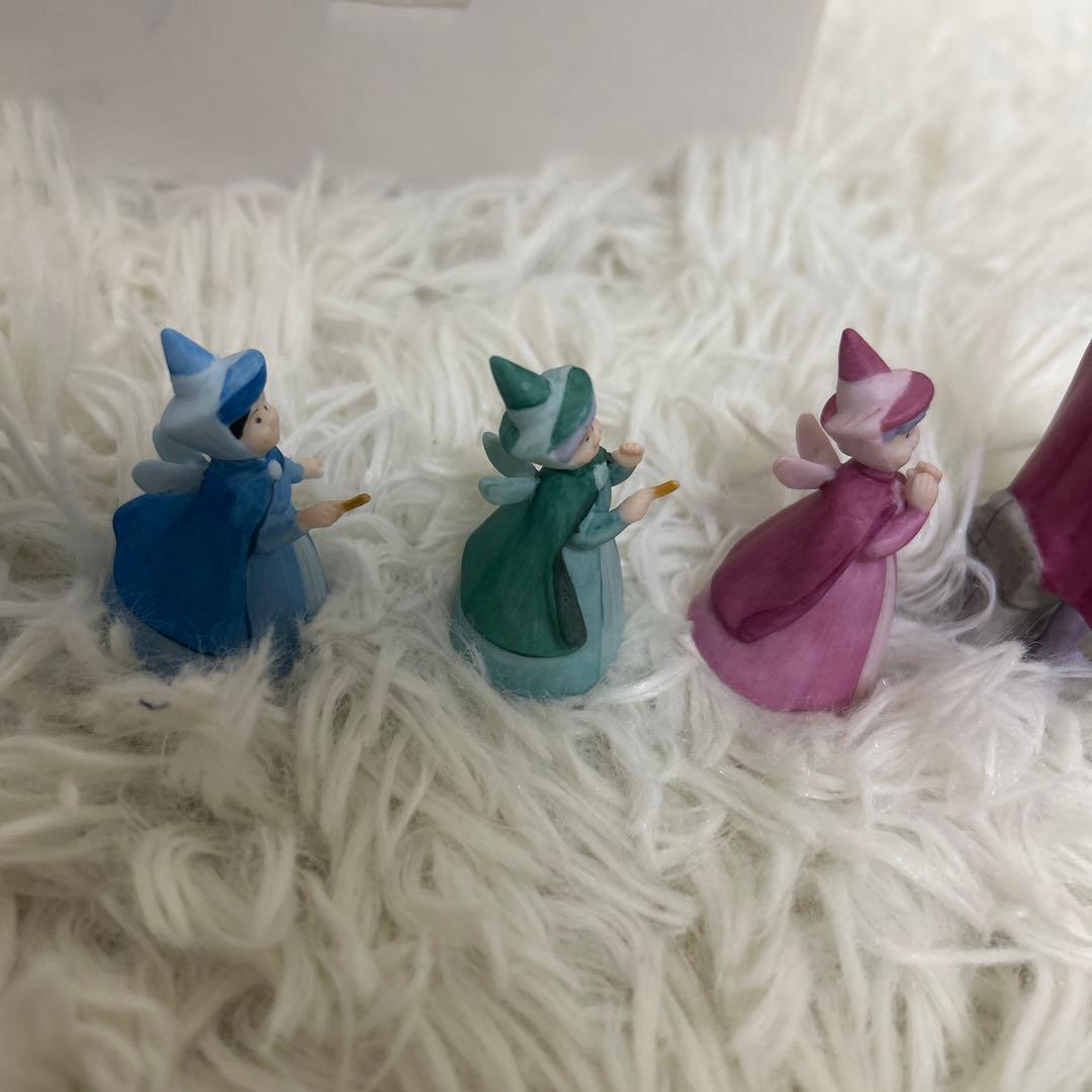 ディズニー　箱庭フィギュアセット　眠れる森の美女