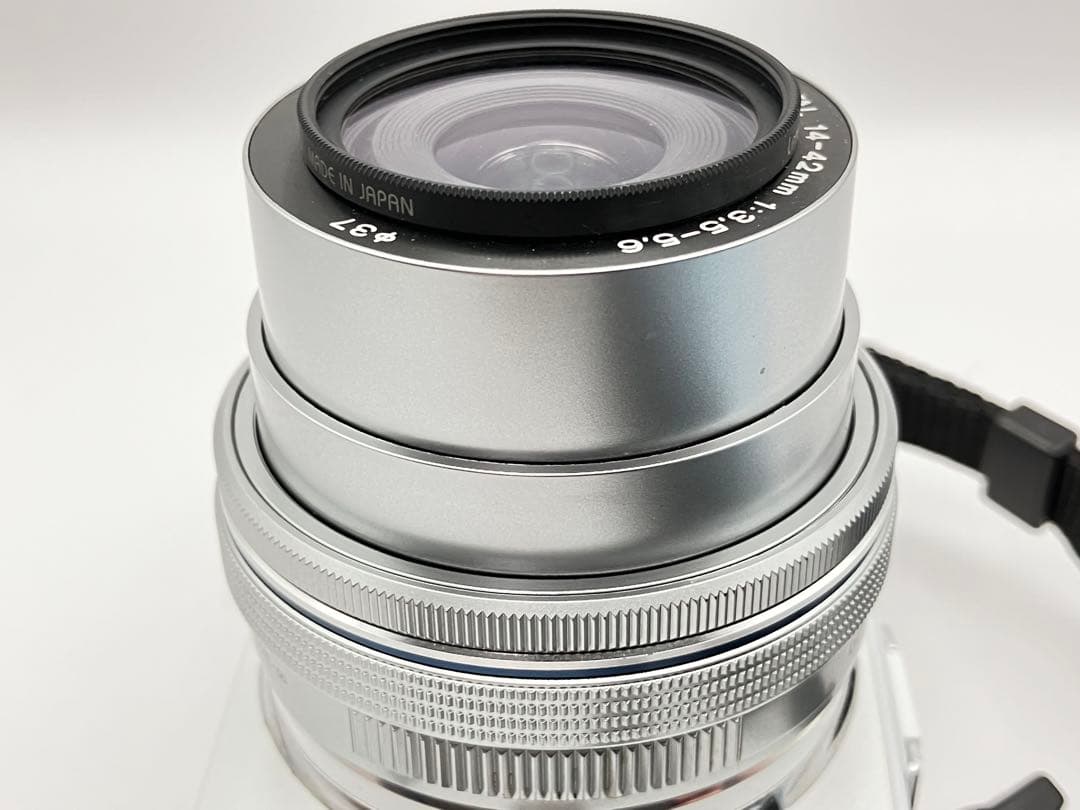 【美品】オリンパス OLYMPUS 14-42mm パンケーキレンズ