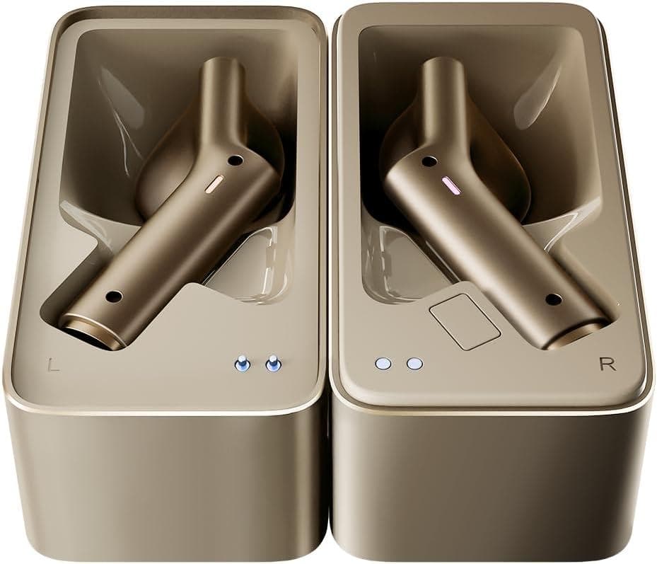 新品⭐️Timekettle W4 シックなシャンパンゴールド AI翻訳イヤホン