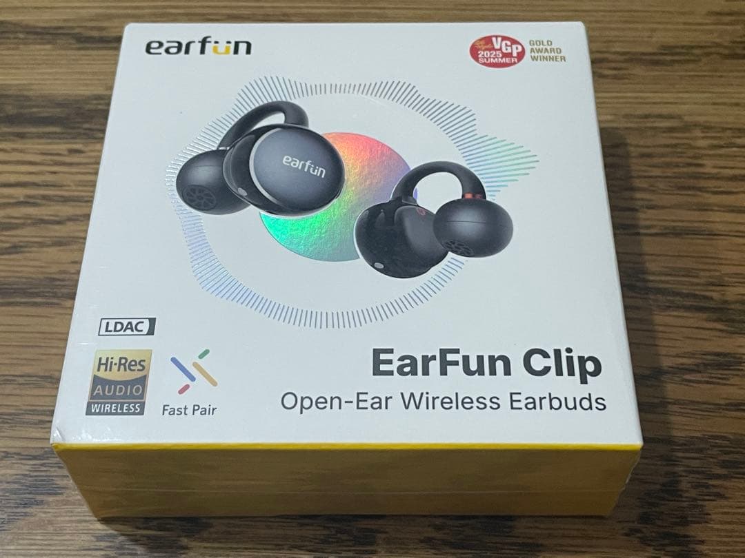 【新品未開封・定価8千円】EarFun Clip イヤーカフイヤホン 防塵防水