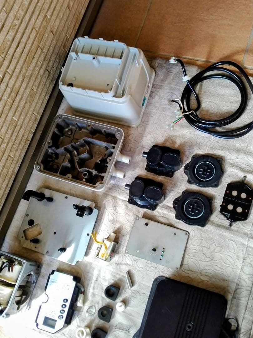 【安永(EP-80E-L)80L】229　エアポンプ　ブロワ　浄化槽