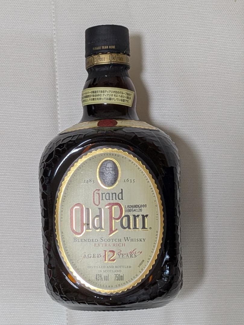 ウイスキー Old Parr 12 Years Scotch Whisky 750ml