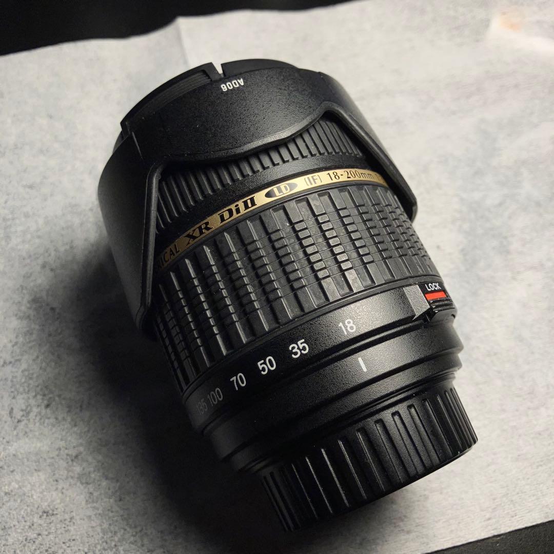 実用品TAMRON AF 18-200mm XR DiⅡ MACROニコンA14