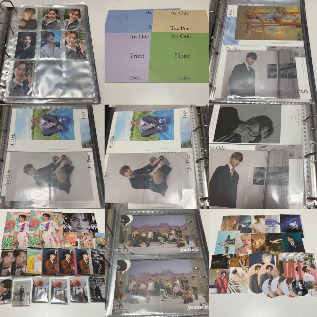 SEVENTEEN ディノ トレカ 缶バッジ まとめ売り
