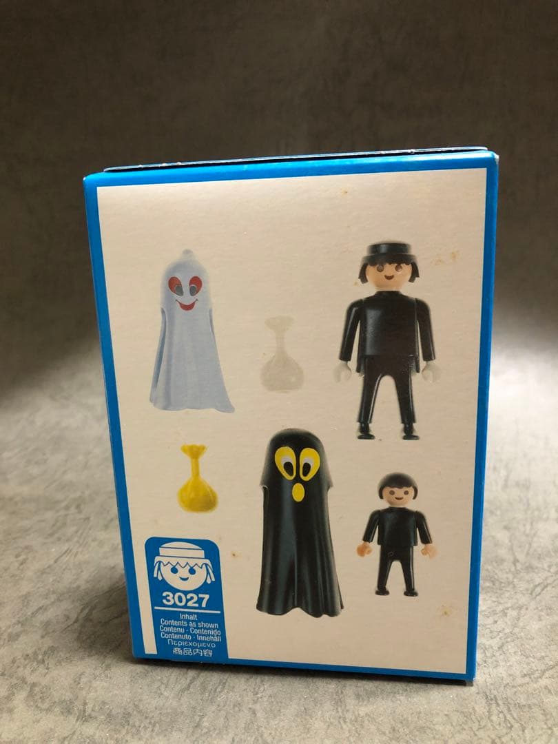 廃盤　プレイモービル 3027 ハロウィン 黒幽霊と白幽霊 未開封