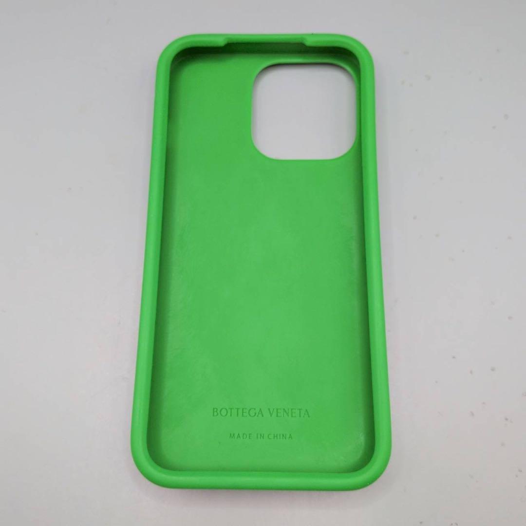 BOTTEGA VENETA グリーン iPhone14proケース