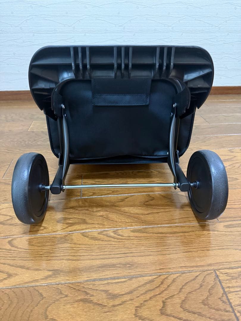 【美品】cocoroコ・コロ ショッピングカート ルーチェ 大容量 ブラック