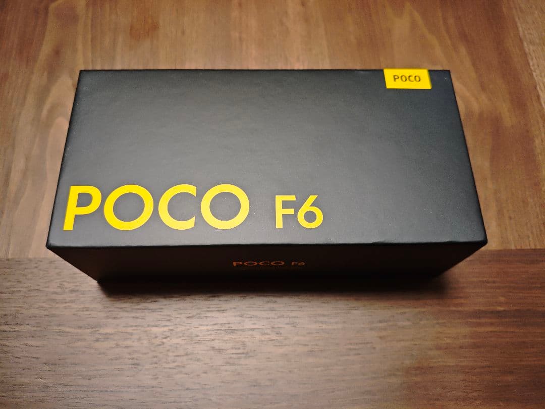 【美品】POCO F6 チタンカラー 12GB RAM 512GB ROM
