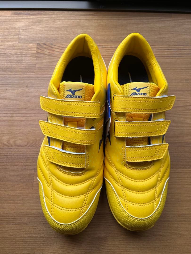 Mizuno 黄色 安全靴 ベルクロ式