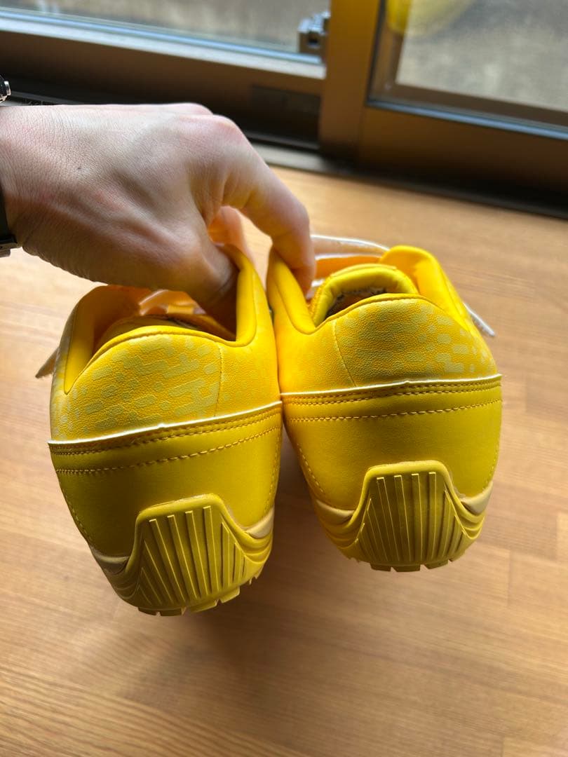 Mizuno 黄色 安全靴 ベルクロ式