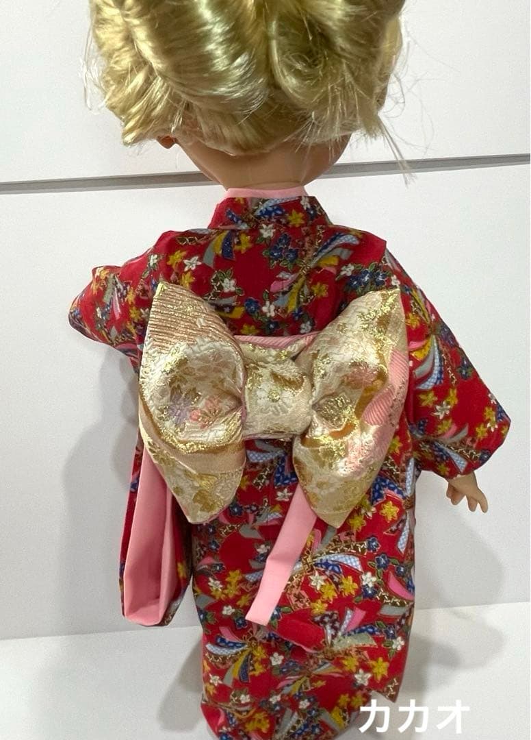 ハンドメイド　ラプンツェル　アニメータードール　アウトフィット　和服　振袖・草履
