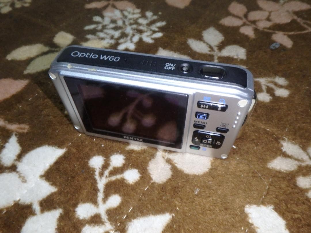 動作品 PENTAX OPTIO W60 デジタルカメラ