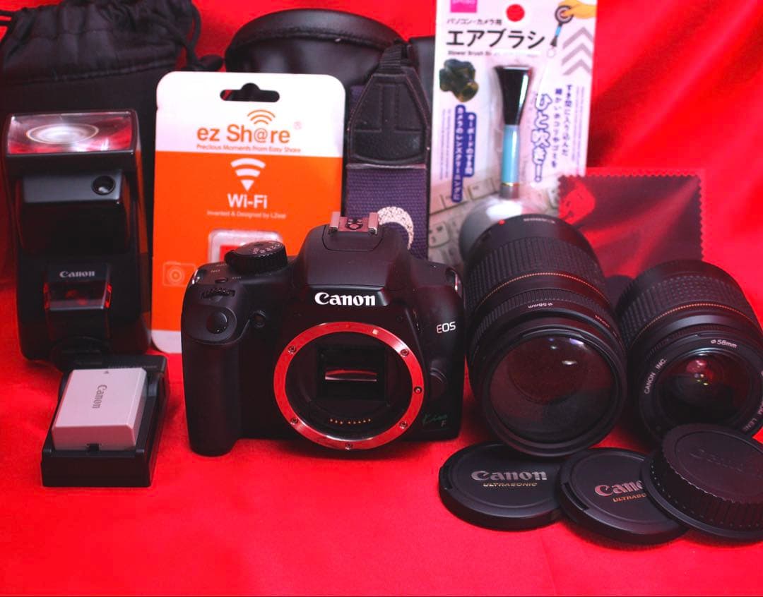 Canon Kiss F スタートキット　軽くて楽々　女性に人気　スマホ転送可能