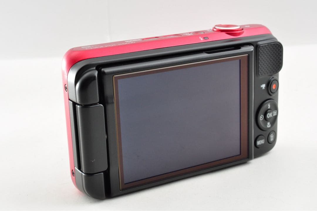 美品　Nikon COOLPIX S6600 レッド　コンデジ デジカメ カメラ