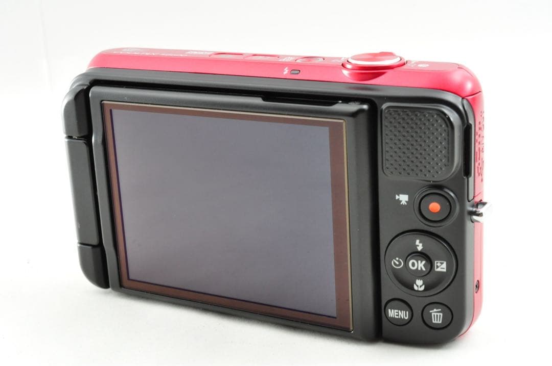 美品　Nikon COOLPIX S6600 レッド　コンデジ デジカメ カメラ