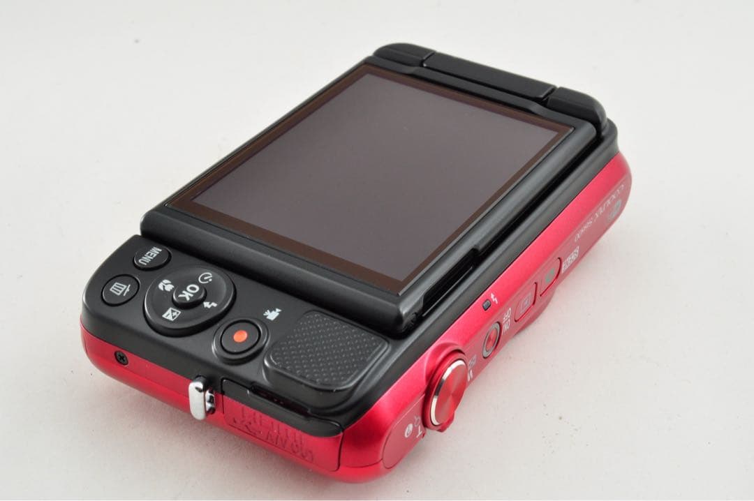 美品　Nikon COOLPIX S6600 レッド　コンデジ デジカメ カメラ