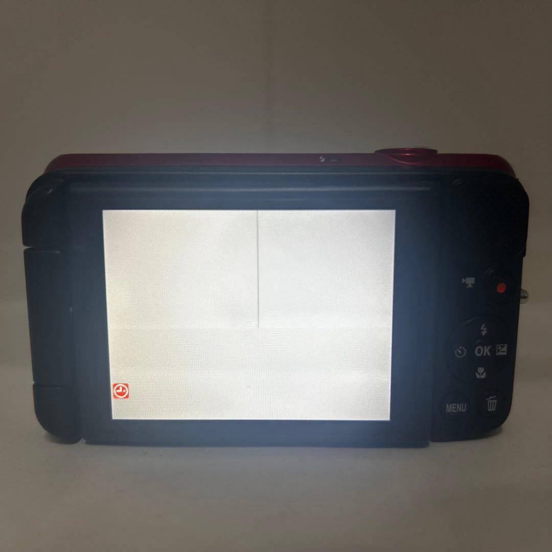 美品　Nikon COOLPIX S6600 レッド　コンデジ デジカメ カメラ