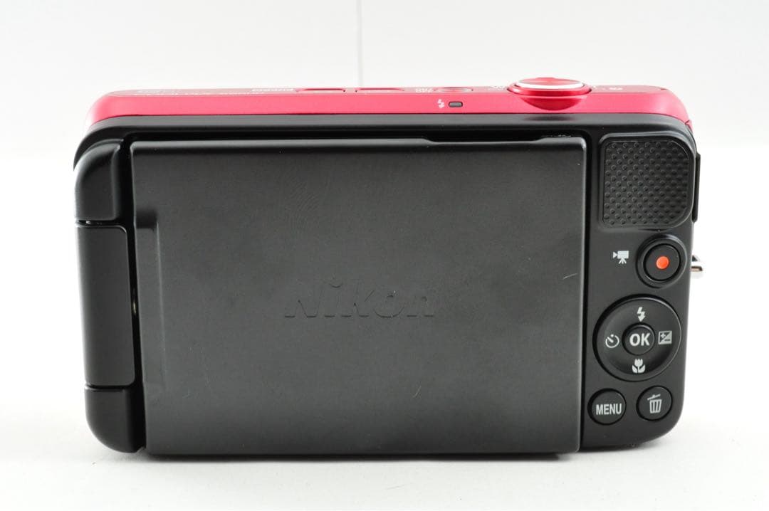 美品　Nikon COOLPIX S6600 レッド　コンデジ デジカメ カメラ