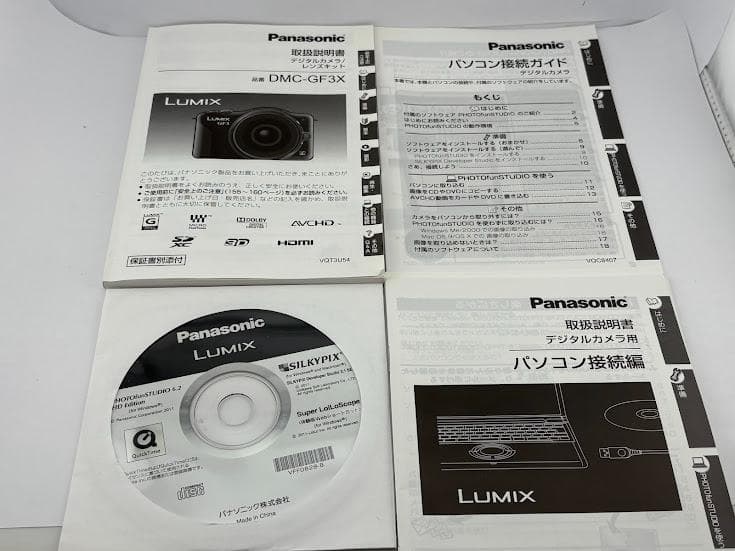 ★極上品★パナソニック LUMIX DMC-GF3/レンズキッド★付属品多数★