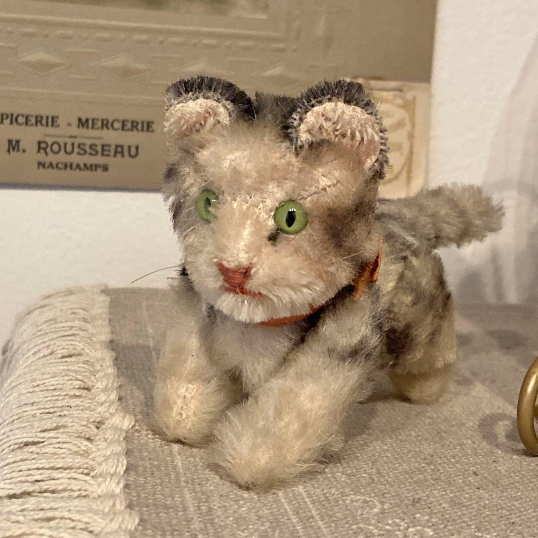 Herman ハーマン　ドイツヴィンテージ　猫　ぬいぐるみ
