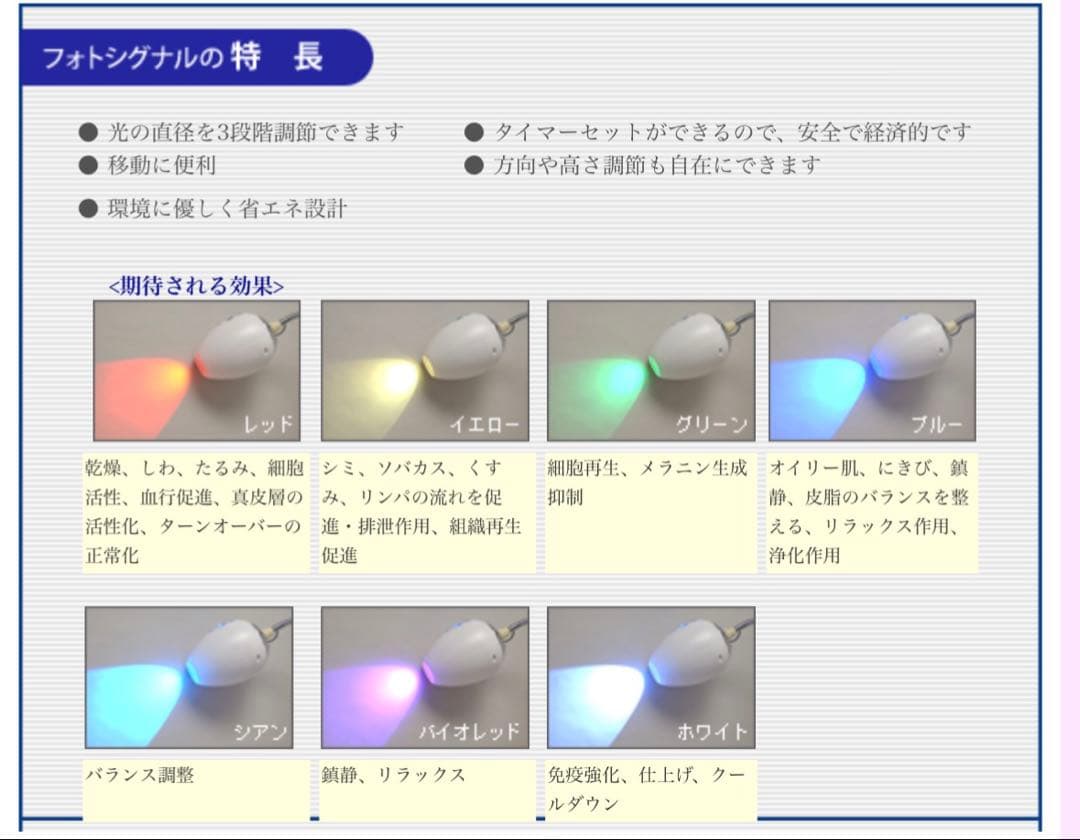 【アンチエイジング】美顔器 美白 ニキビ アトピー 花粉症 育毛促進