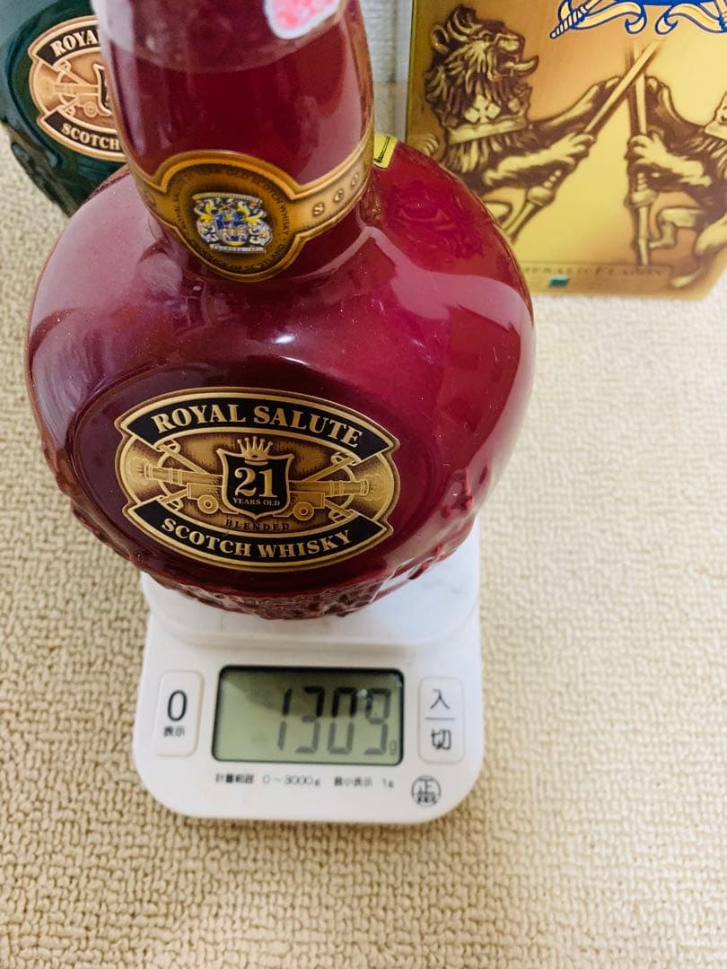 2本セット  Salute 21 Year Old ウイスキーセット