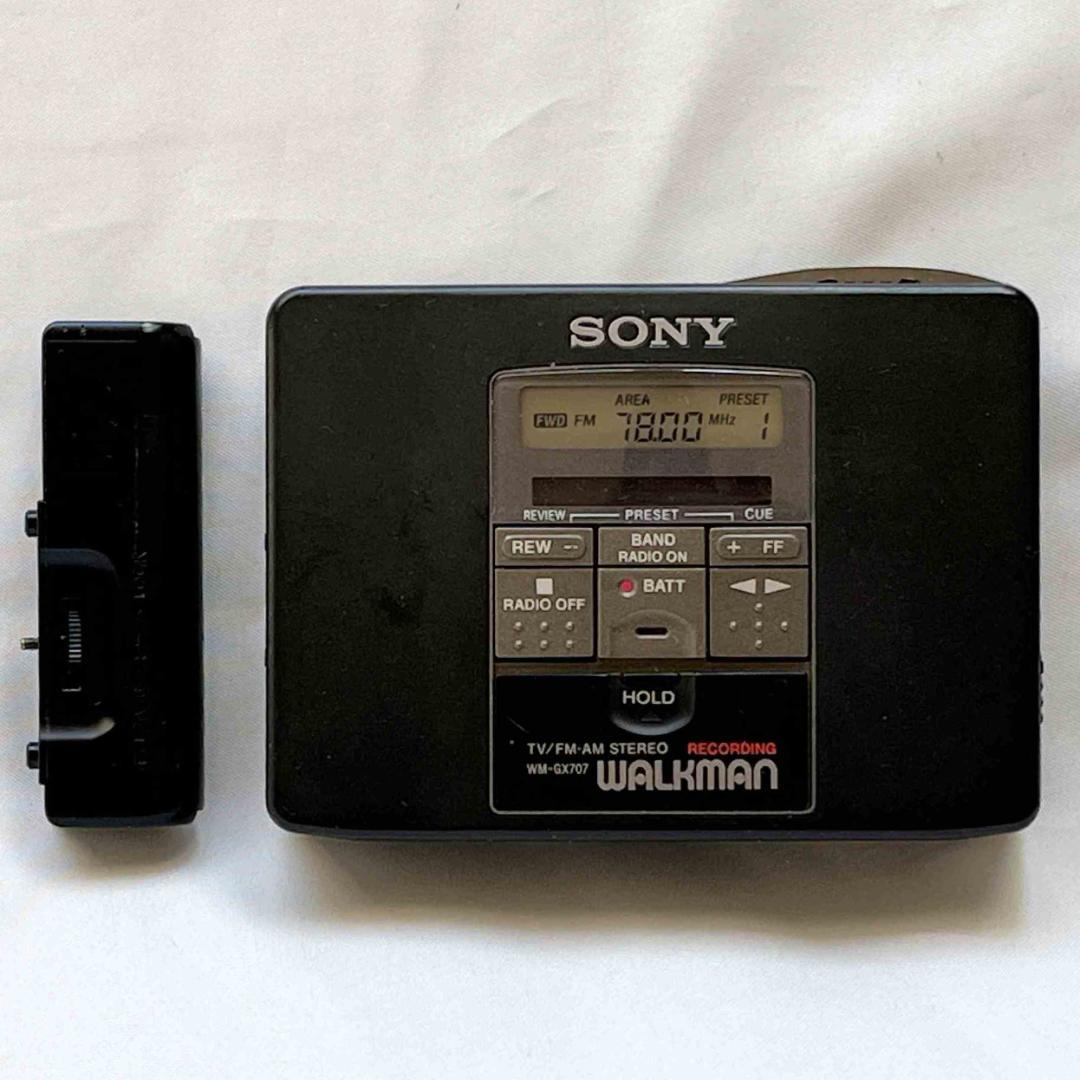 通電ラジオOK　SONY WM-GX707　ウォークマン　ソニー　ジャンク