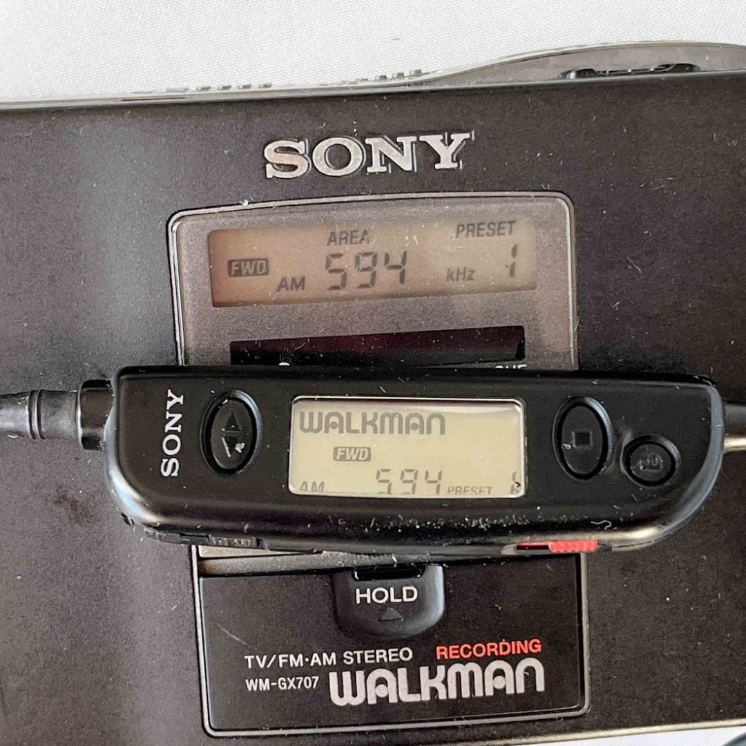通電ラジオOK　SONY WM-GX707　ウォークマン　ソニー　ジャンク